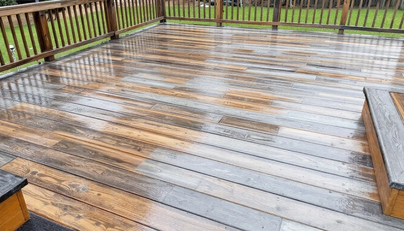 Deck washing Lancaster PA